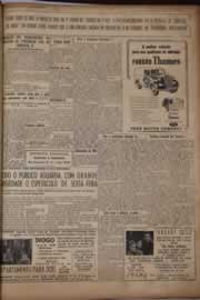 Página do jornal Correio do Ceará de maio de 1951