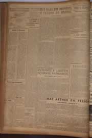 Página do jornal Correio do Ceará de maio de 1951