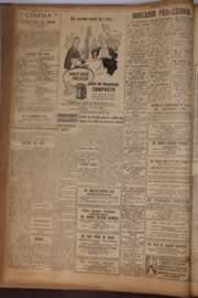 Página do jornal Correio do Ceará de maio de 1951