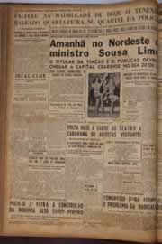 Página do jornal Correio do Ceará de maio de 1951