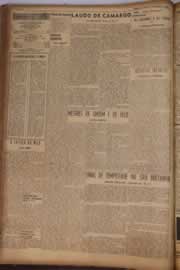 Página do jornal Correio do Ceará de maio de 1951
