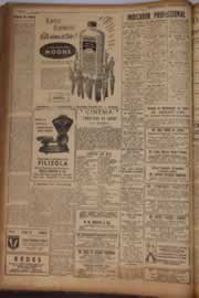 Página do jornal Correio do Ceará de maio de 1951