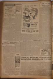 Página do jornal Correio do Ceará de maio de 1951