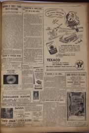 Página do jornal Correio do Ceará de maio de 1951