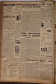 Página do jornal Correio do Ceará de maio de 1951