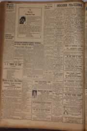 Página do jornal Correio do Ceará de maio de 1951