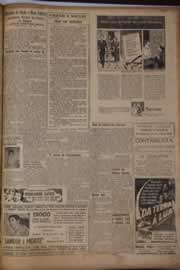 Página do jornal Correio do Ceará de maio de 1951