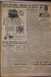 Página do jornal Correio do Ceará de maio de 1951