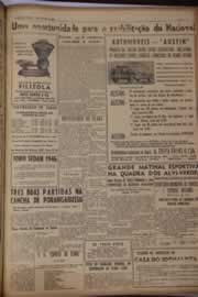 Página do jornal Correio do Ceará de junho de 1951