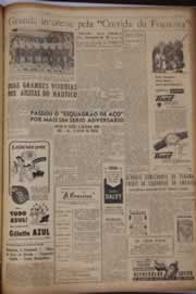Página do jornal Correio do Ceará de junho de 1951