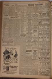 Página do jornal Correio do Ceará de junho de 1951