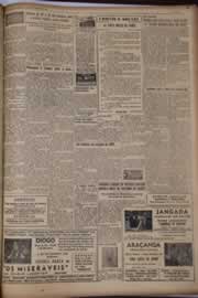 Página do jornal Correio do Ceará de junho de 1951