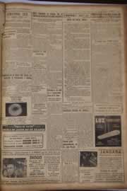 Página do jornal Correio do Ceará de junho de 1951