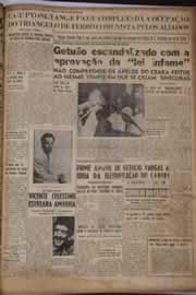 Página do jornal Correio do Ceará de junho de 1951
