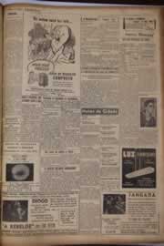 Página do jornal Correio do Ceará de junho de 1951