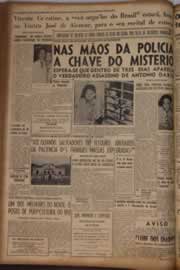Página do jornal Correio do Ceará de junho de 1951