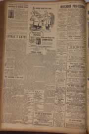 Página do jornal Correio do Ceará de junho de 1951