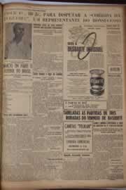 Página do jornal Correio do Ceará de junho de 1951