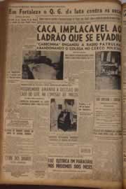Página do jornal Correio do Ceará de junho de 1951