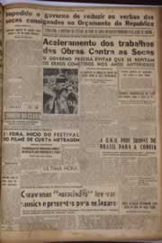 Página do jornal Correio do Ceará de junho de 1951