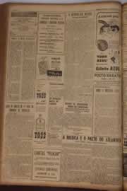 Página do jornal Correio do Ceará de junho de 1951