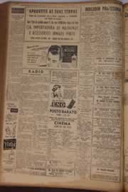 Página do jornal Correio do Ceará de junho de 1951