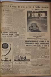 Página do jornal Correio do Ceará de junho de 1951