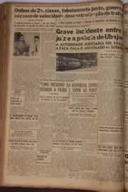 Página do jornal Correio do Ceará de julho de 1951