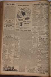 Página do jornal Correio do Ceará de julho de 1951
