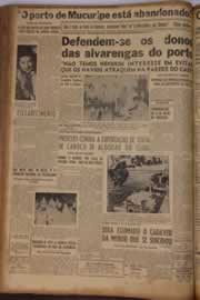 Página do jornal Correio do Ceará de julho de 1951