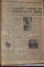 Página do jornal Correio do Ceará de julho de 1951