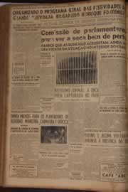 Página do jornal Correio do Ceará de julho de 1951