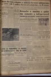 Página do jornal Correio do Ceará de julho de 1951