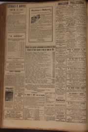Página do jornal Correio do Ceará de julho de 1951