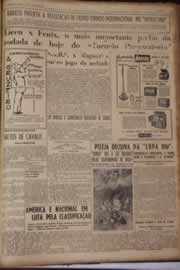 Página do jornal Correio do Ceará de julho de 1951