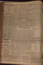 Página do jornal Correio do Ceará de julho de 1951