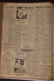 Página do jornal Correio do Ceará de julho de 1951