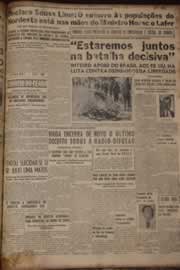 Página do jornal Correio do Ceará de julho de 1951