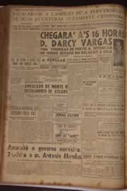Página do jornal Correio do Ceará de julho de 1951