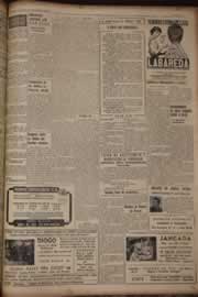 Página do jornal Correio do Ceará de agosto de 1951