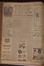 Página do jornal Correio do Ceará de agosto de 1951