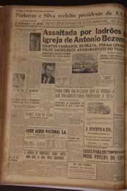 Página do jornal Correio do Ceará de agosto de 1951