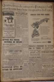 Página do jornal Correio do Ceará de agosto de 1951