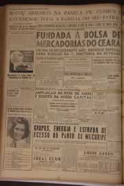 Página do jornal Correio do Ceará de agosto de 1951
