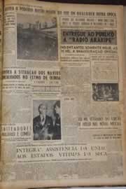 Página do jornal Correio do Ceará de agosto de 1951