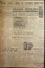 Página do jornal Correio do Ceará de abril de 1952