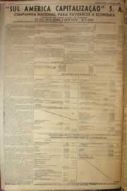 Página do jornal Correio do Ceará de abril de 1952