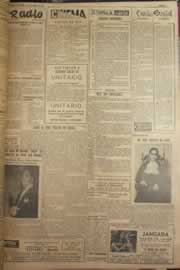 Página do jornal Correio do Ceará de abril de 1952
