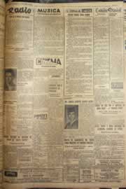 Página do jornal Correio do Ceará de abril de 1952