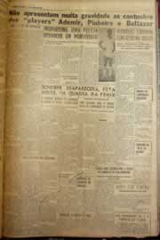 Página do jornal Correio do Ceará de abril de 1952
